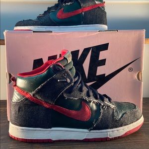 *CUSTOM* Nike Dunk Hi Gucci Size 12